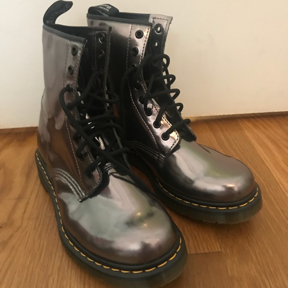 Women’s Metallic docs Size 9